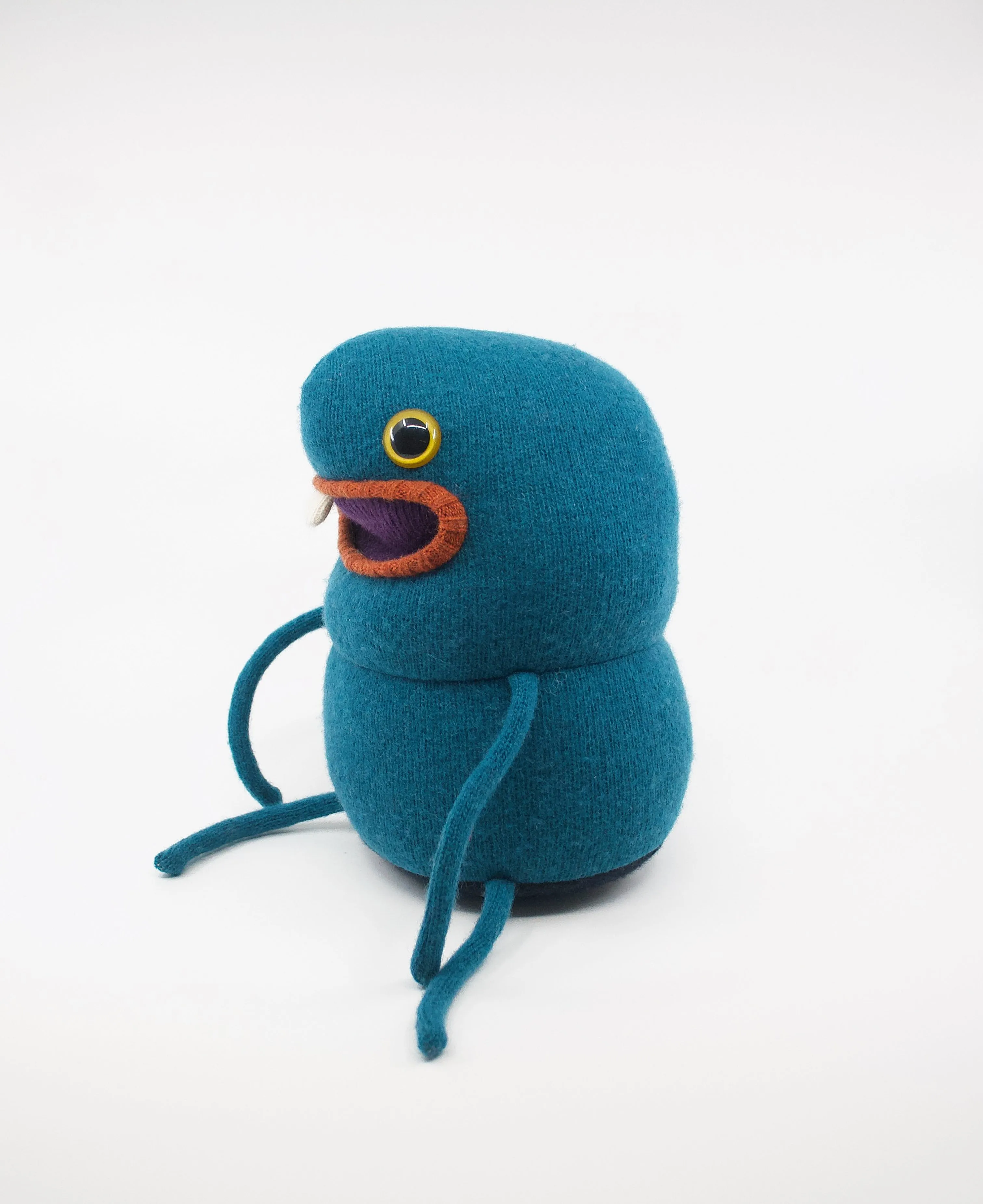 Alex the handmade stuffed monster plush