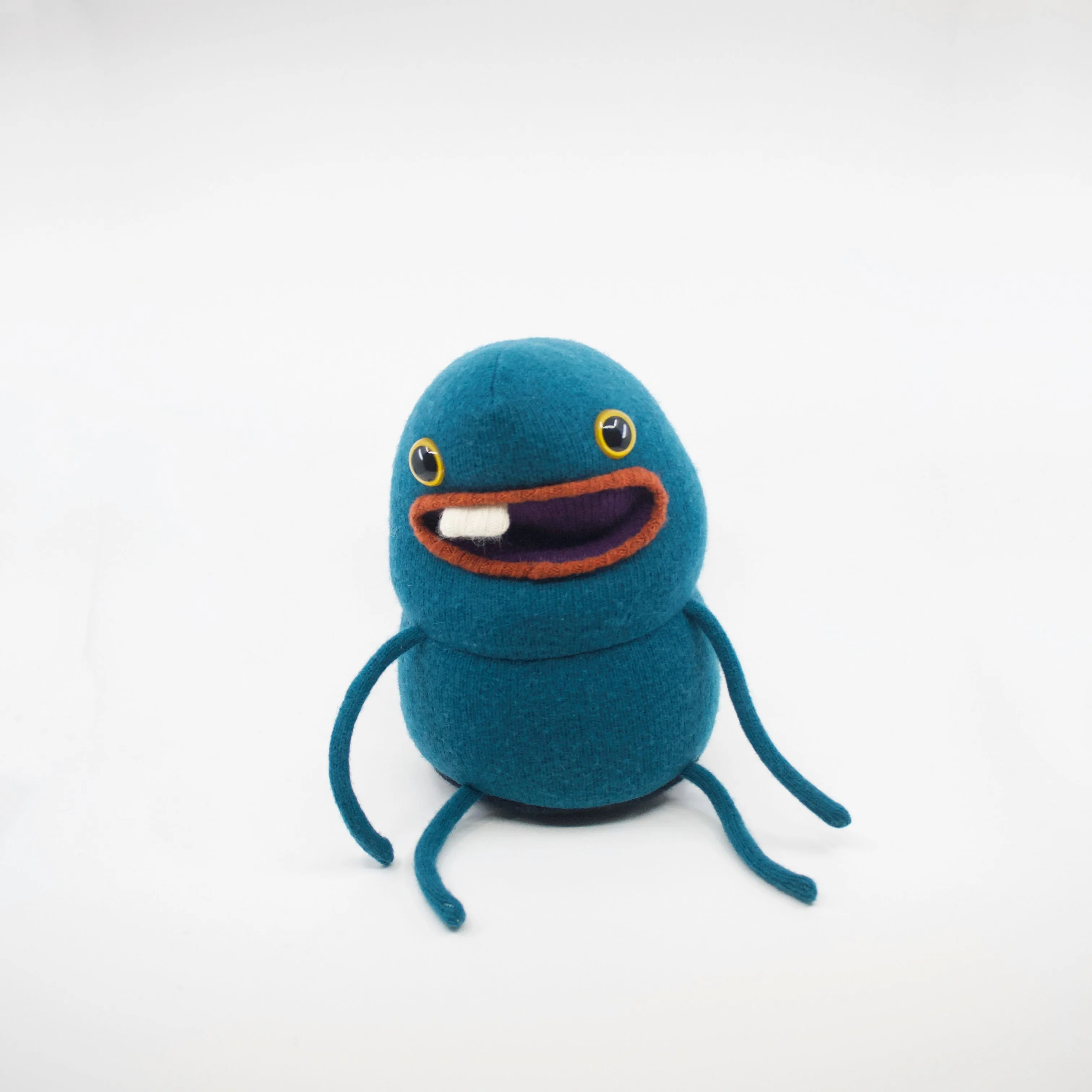 Alex the handmade stuffed monster plush