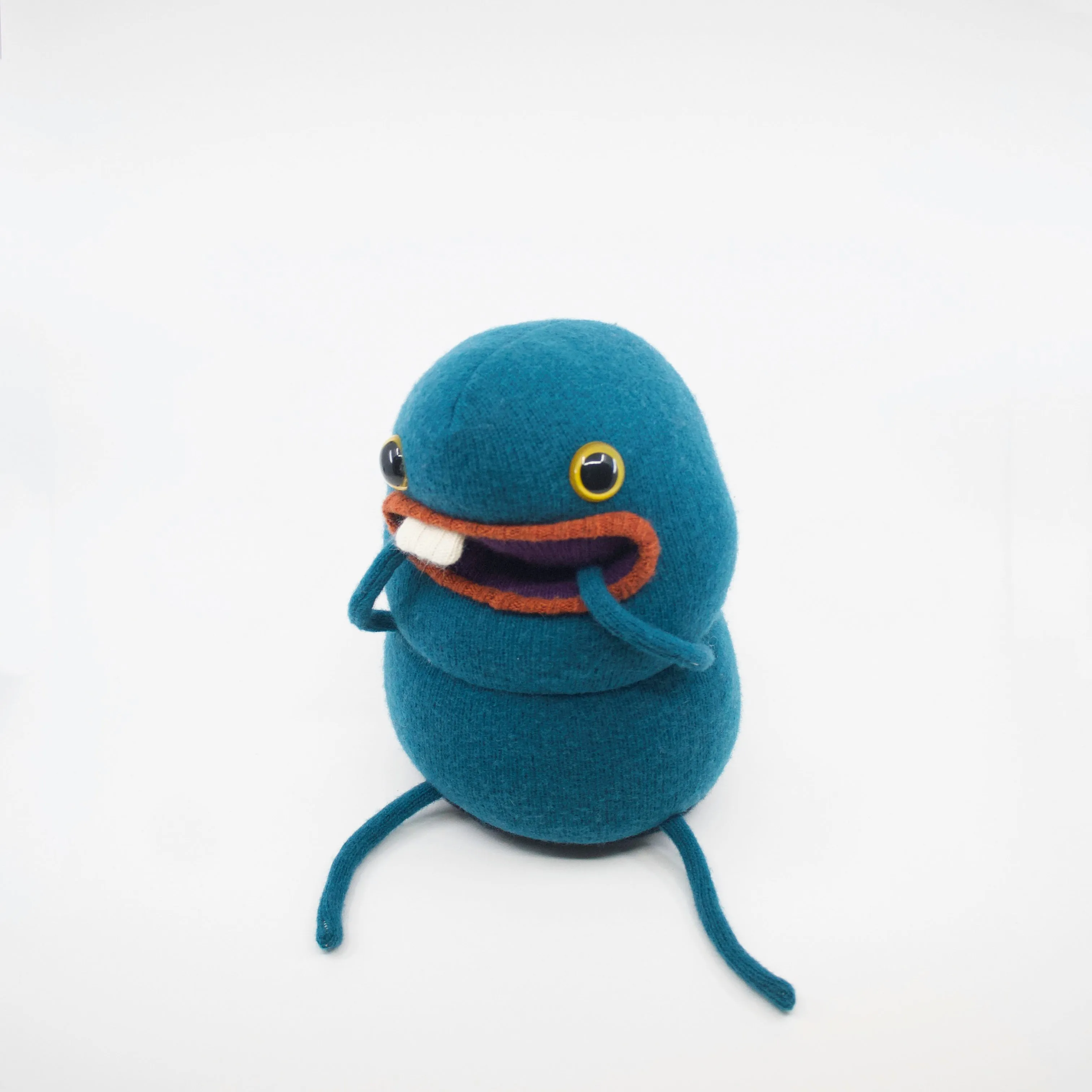 Alex the handmade stuffed monster plush