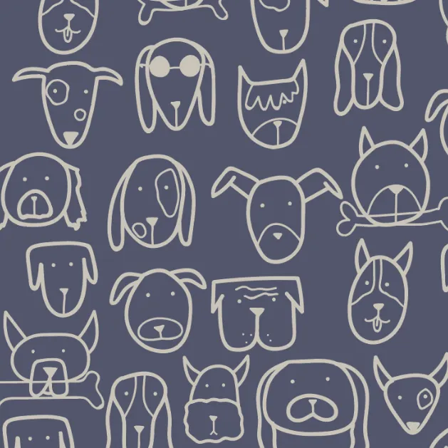 Dog Central Indigo Blanket