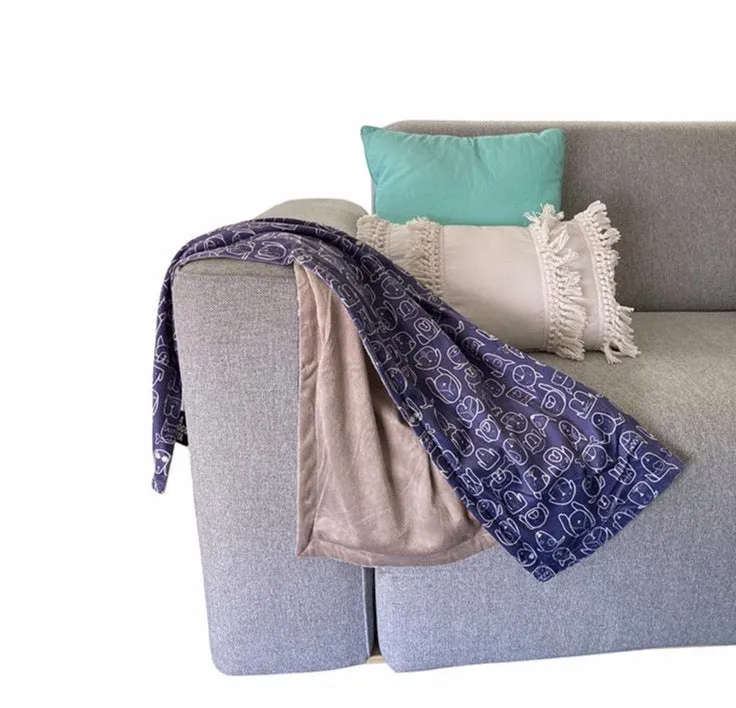 Dog Central Indigo Blanket