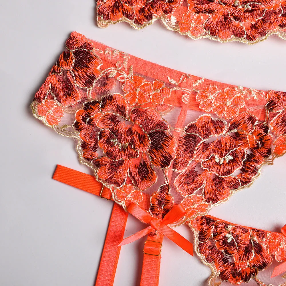 Faded Petals Lingerie Set