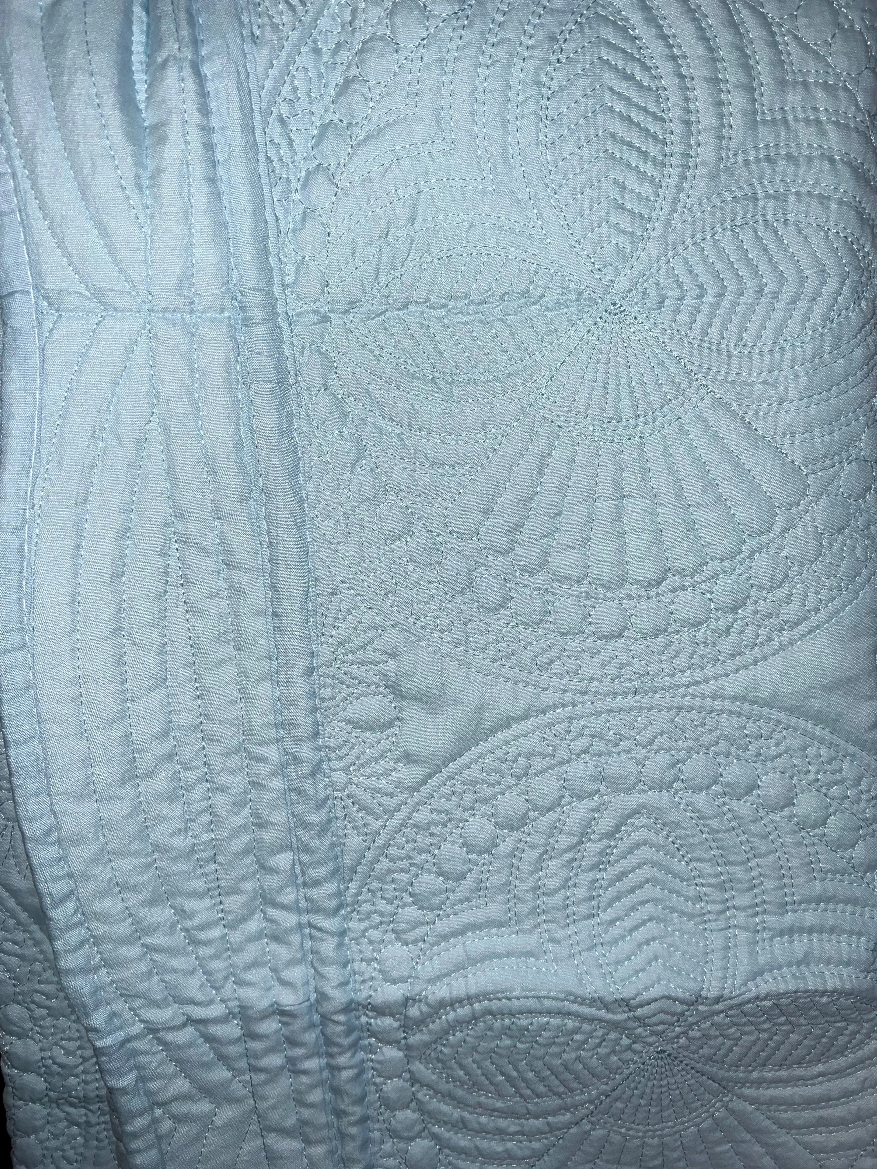 Light Blue Baby Quilt