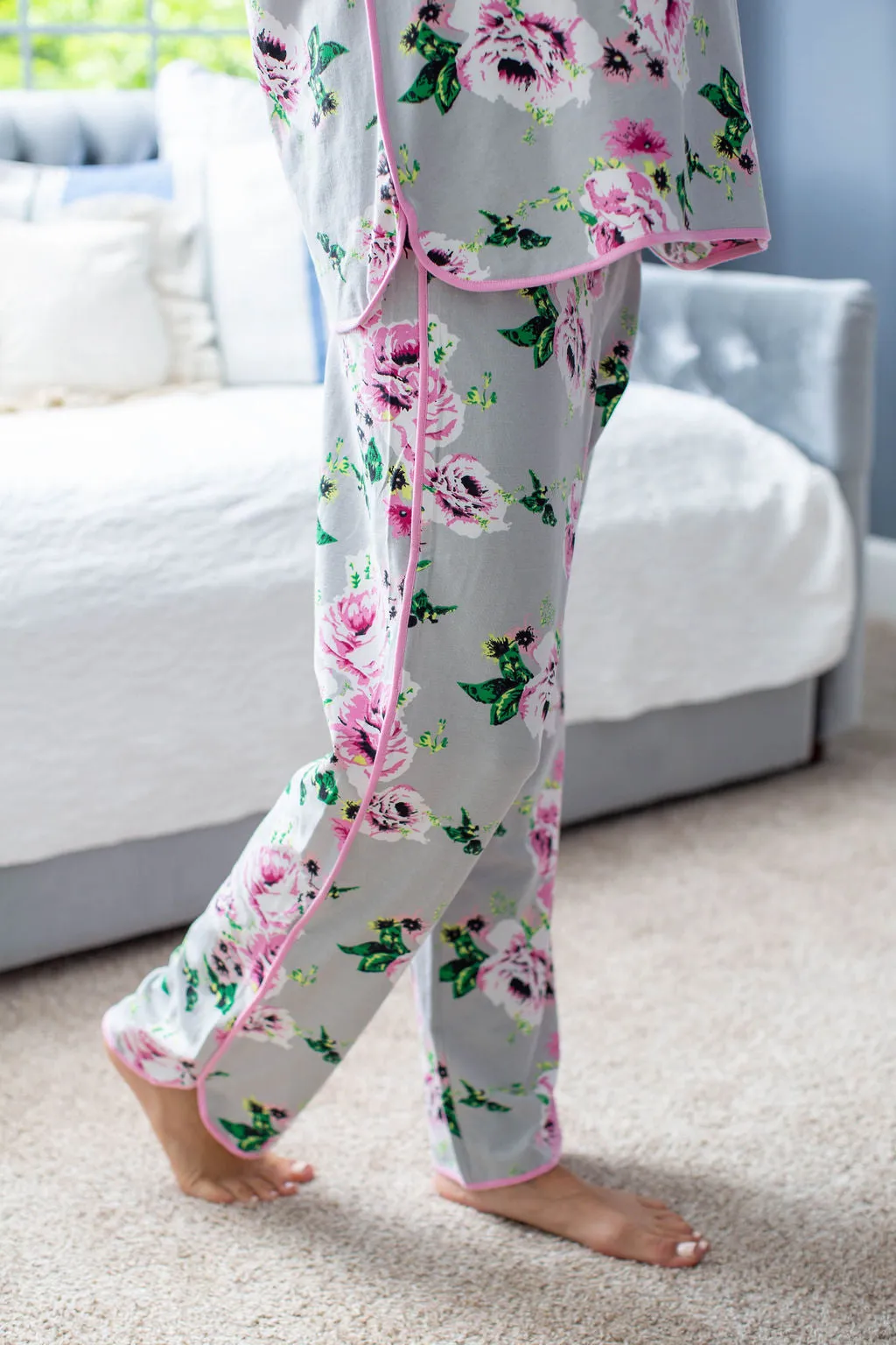 Olivia Maternity Nursing Pajama Set