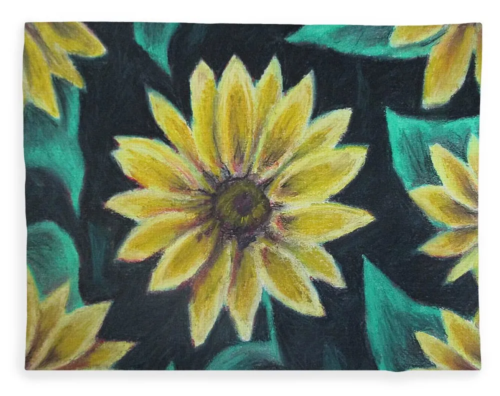 Sunflower Meeting - Blanket
